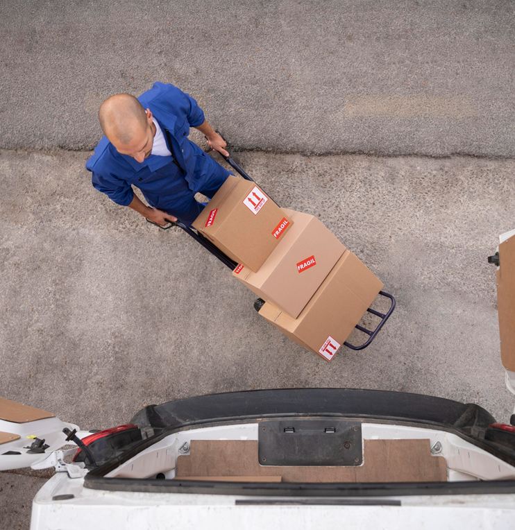 Attrezzature professionali per traslochi